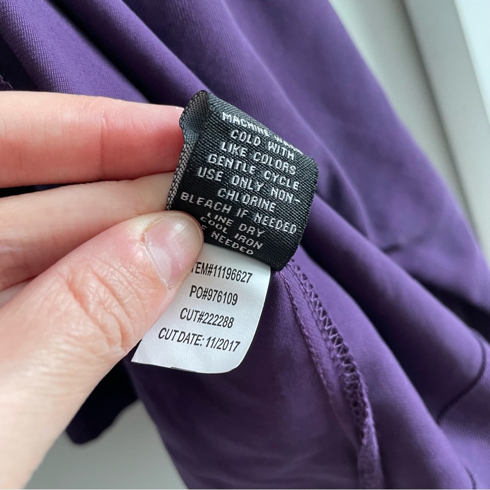 Torrid Twill Drape Jacket in Purple Indigo Size 4 - Picture 8 of 11